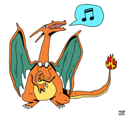 sketchinthoughts:  charizard concert