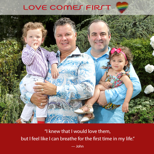 The Love Comes First: Creating LGBTQ Families books is now available! Family stories and expert inte