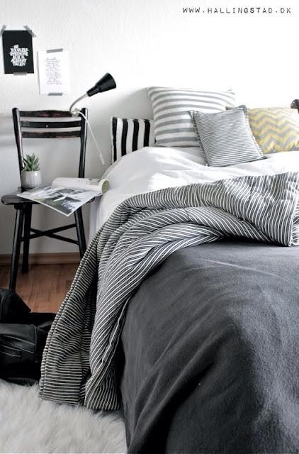 Simple Scandinavian-style bedroom ideas. (Source: www.digsdigs.com)
