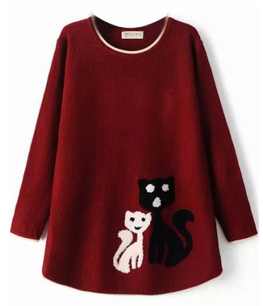 tobiohchan:Cute Cat Sweaters!!! (=ↀωↀ=)✧001 // 002 // 003