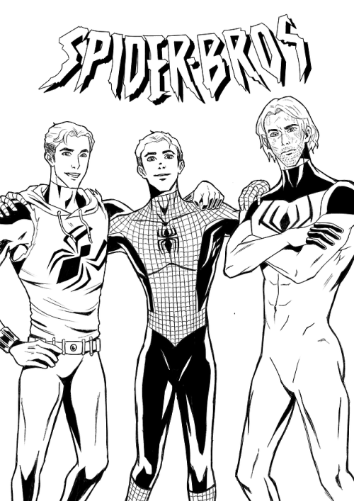 spider-kidz: I have a comic pitch for marvel. Peter, Ben, and Kaine team up every month to fight b