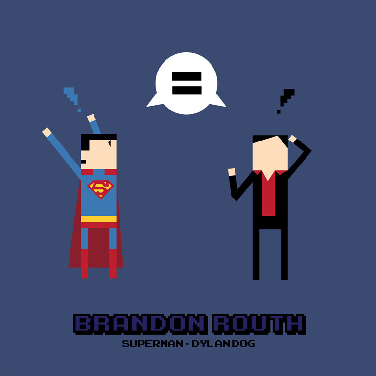 herochan:  Actor/Character Crossovers  Created by Matt Cowan Shop || Facebook || Tumblr