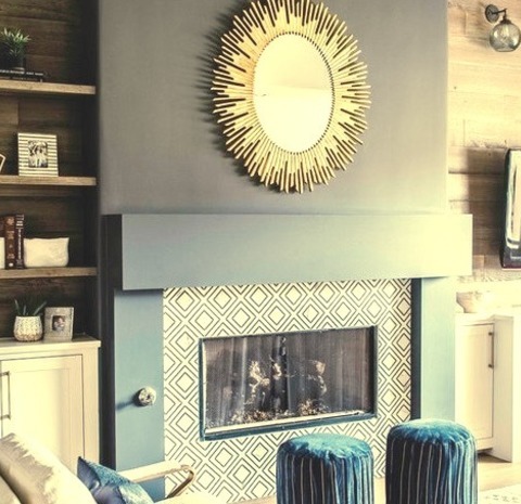 Living Room - Formal Mid-sized Trendy Formal And Enclosed Medium Tone Wood Floor Living Room Photo With