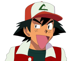 mezasepkmnmaster:  A smug Ash Ketchum. 