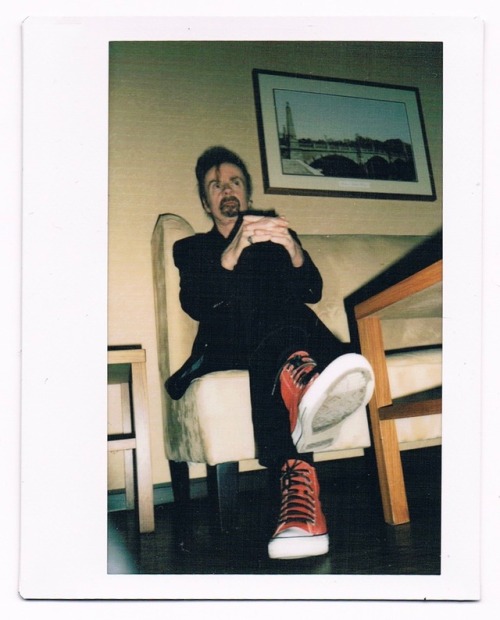 I decided I’ll take a polaroid of every person I interview from now on: nr 10. t.c. boyle. mai