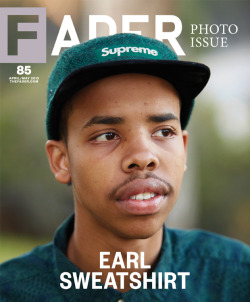 oddfuture:  Earl Is On the Cover Of Fader Magazine. Click Photo For More Info And Go To Your local News Stand! 