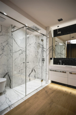 italian-luxury:  Modern Marble Shower