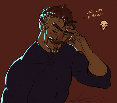 XXX lucydoesart: @hausofax asked for more Gabe photo