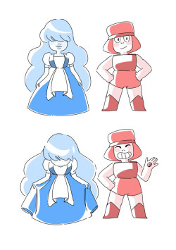 hilaryflorido:  finally- Ruby and Sapphire!