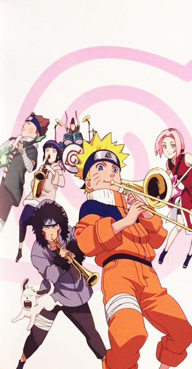 naruhina-subarashi:  Naruto Band