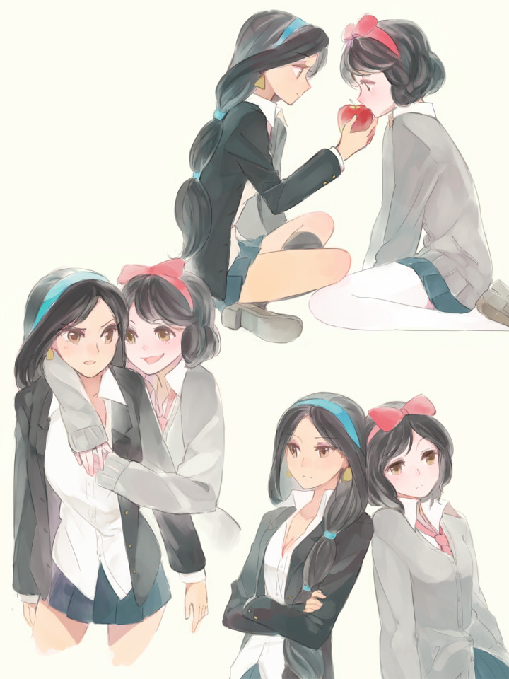 makoto-trash:  yurimother:  Original: D百合まとめArtist: sou    but like,