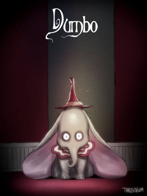 If Disney Movies Were Directed By Tim Burton - by Andrew Tarusov