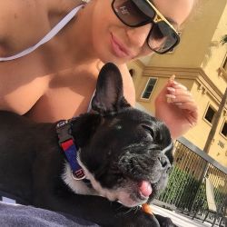 Quality Time With My Boy Today Soaking Up  The Vegas Sun  Icon Says Heeeey Ig 😛