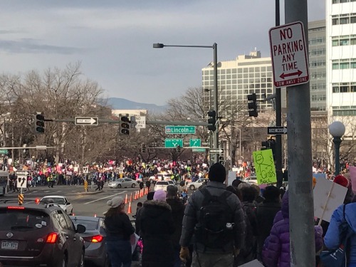 i went to a women’s march and took some pictures for you :)