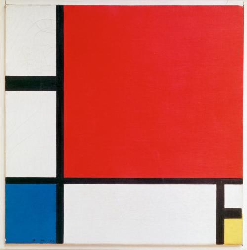 Composition II in Red, Blue, and Yellow, Piet Mondrian, 1930