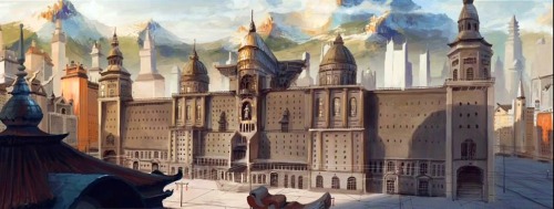 kidshinobi:  The Legend of Korra - Background Art Artists: Elizabeth Kresin, Frederic Stewart, and Melissa King *I recently bought the Legend of Korra: The Art of the Animated Series Book One it’s an great look at the series process and production