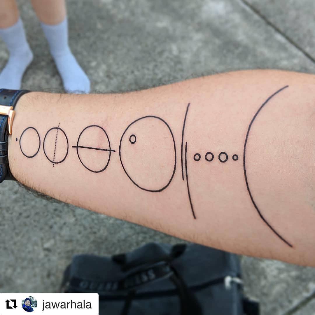 Astrophysics Tattoo