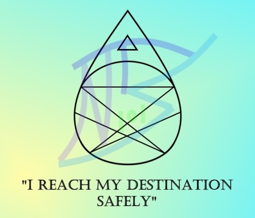 strangesigils:strangesigils:“I Reach My Destination Safely”Keep this sigil with you when you’re trav