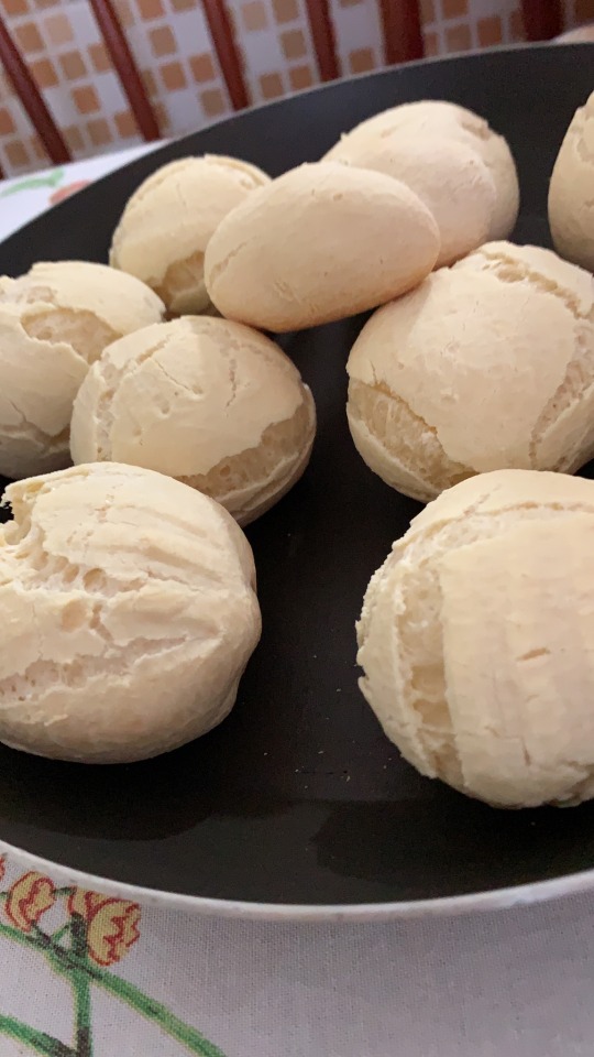 Homemade pão de queijo