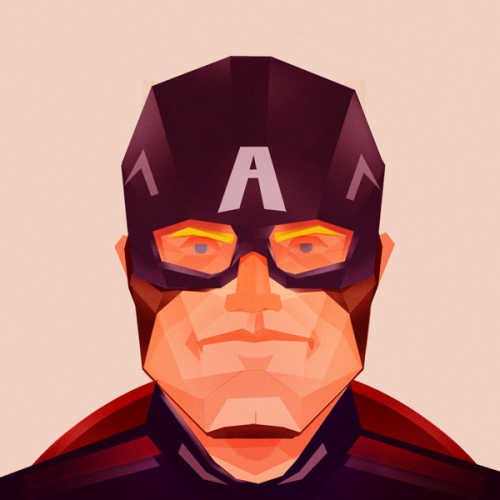 Weekly highlight: Superheroes by Andrei Nicolescu Illustrator, architect, painter and graphic design