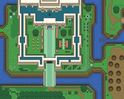 jolly-rogers:  The Legend of Zelda — Hyrule Castle Through the Years 