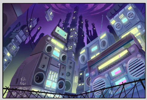 A few backgrounds I did for PikPok&rsquo;s game &lsquo;Slam Dunk King&rsquo;