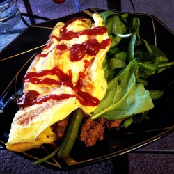 amberwharsh:  Oh hot damn. 4 egg omelet with