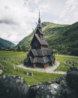 allthingseurope:  Borgund Stave Church, Norway (by Cody Clark)