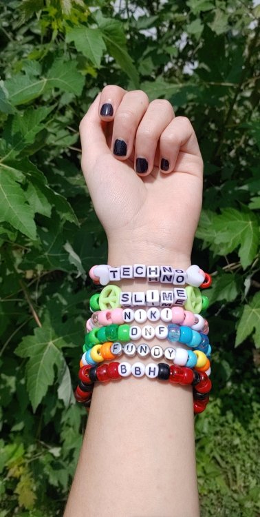 the dsmp kandi i currently have on my shop! funds go towards helping fund my hrt, and all orders com