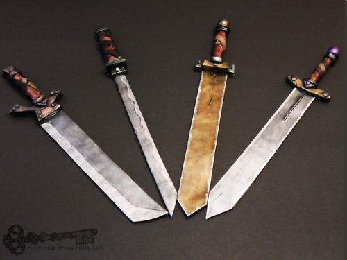 kindredwhispers:  Working on new bookmarks. A start to my new Book Blade series!  These look neat