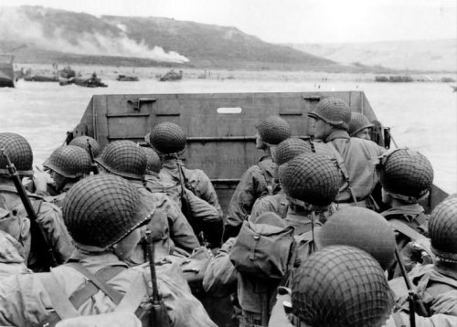 rockyp77mk3:  6 June 1944, D-Day.  Courage