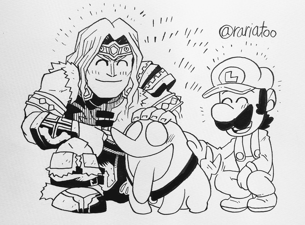 rariatoo: Inktober2018 [Super Smash Bros] DAY1 meta knight  mewtwo DAY2 simon 