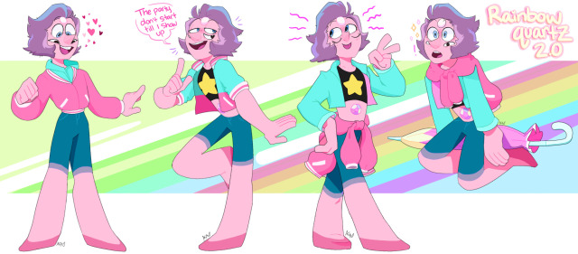snazzamazing:        AH I AM SO EXCITED FOR STEVEN UNIVERSE FUTURE and I’m even more excited to see the sunstone (my favorite gal) and rainbow quartz 2.0 episode! Since steven has a new shirt and jacket, I thought it would be cool to make up some