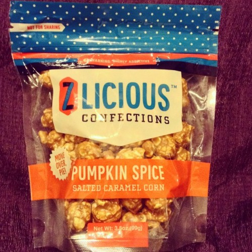 #tistheseason: #pumpkinspice #caramel #corn #popcorn #autumn #fall #delicious #tasty #highlyaddictiv