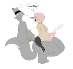 shark-sins: monstrumbrothel:  Greyson and the Manager working on some obedience training! See cool stuff like this a week early by becoming a Patron!  Who said you can’t teach an old dog new tricks? 