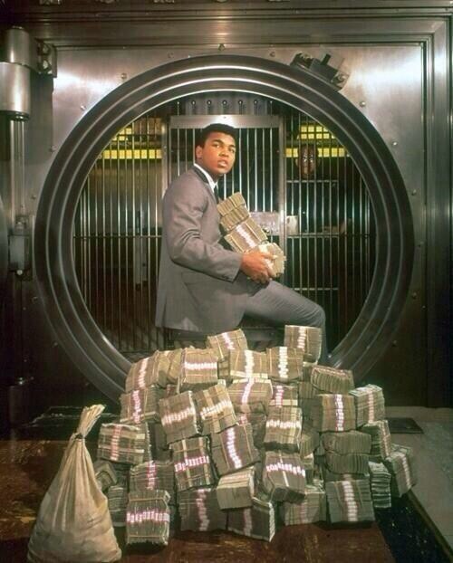  Muhammad Ali and one year of his winnings 