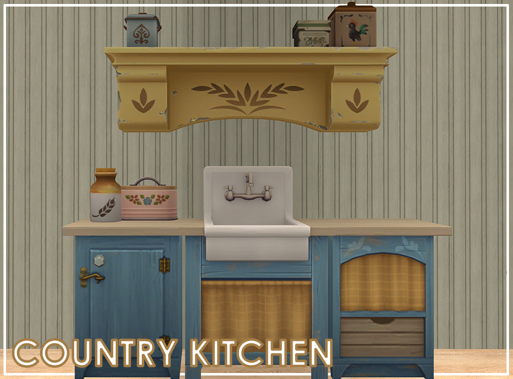 thimble sims — 4T2 Country Kitchen: Here it is, finally! This set...