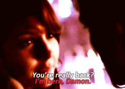 iwantyoudamon:  AU: Damon stabs Katherine with the traveler’s knife, reuniting