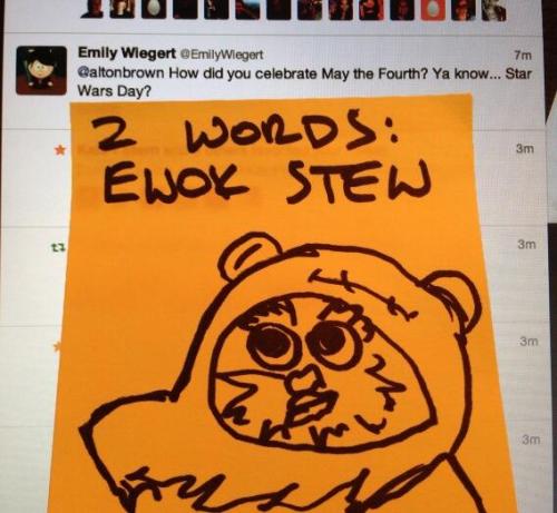 fallopianrhapsody: Few things on this earth make me as happy as Alton Brown’s twitter account 