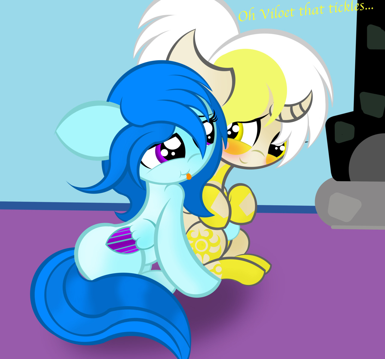 ask-shaula:  Feathering ask-violetandfinalaspex She returning the belly rubs Shaula