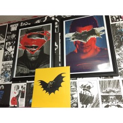 juicefromthebox:  Wasn’t sure about putting frames over the #SinCity wall but it looks pretty sweet! #BatmanVSuperman #Poster #IMAXEVENT #SWAG