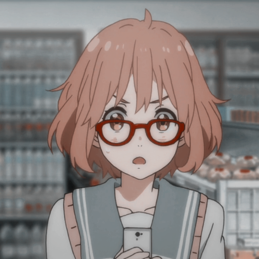 kyoukai no kanata (beyond the boundary) matching pfp ❀