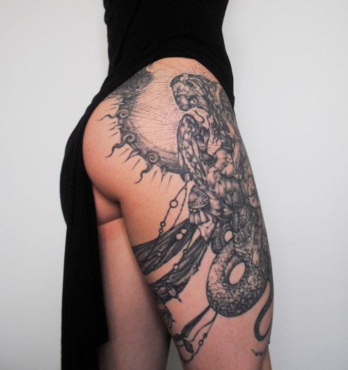 thatattoozone:    Polina Gaevskaya  