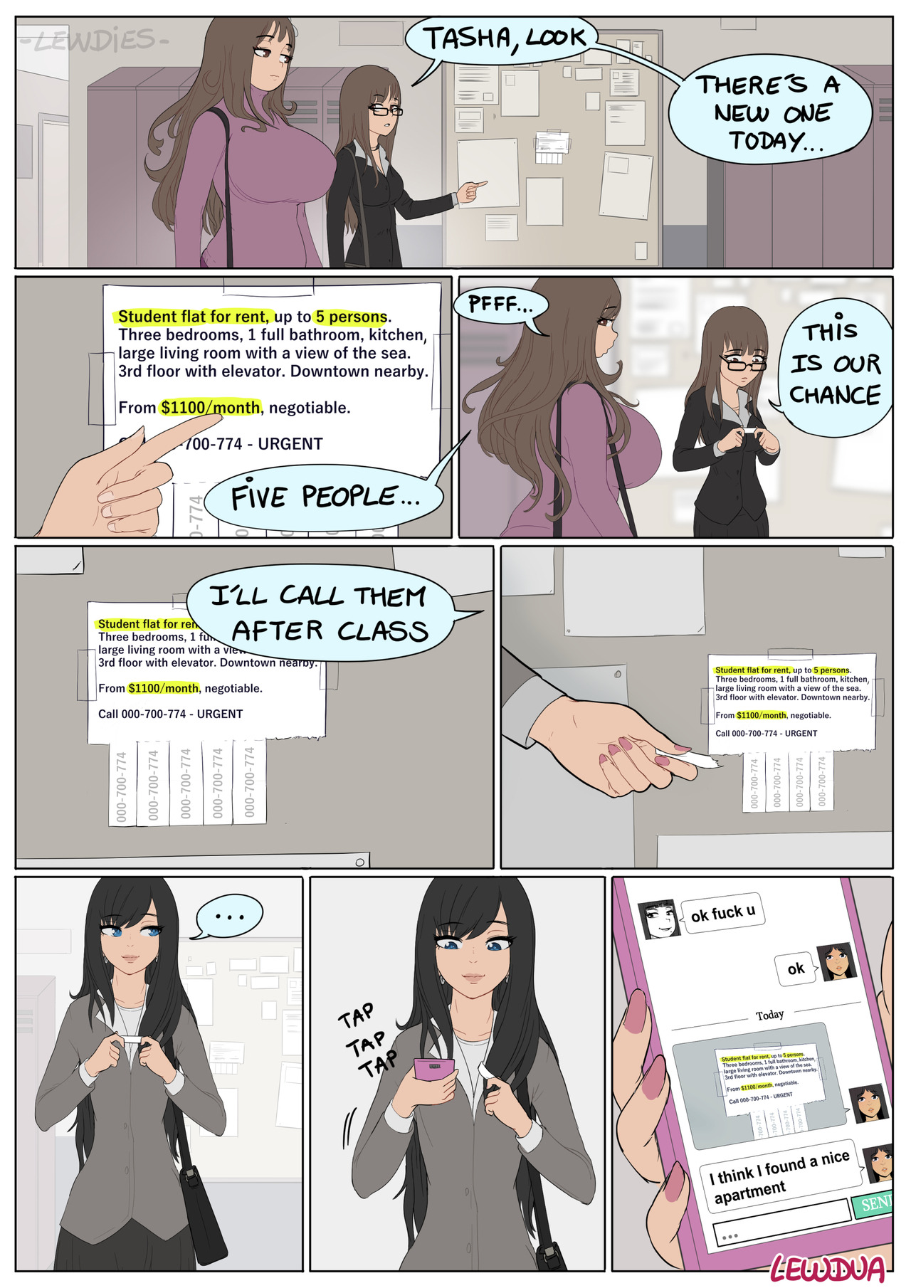 lewdua:  Hello Here is a SFW page to explain how the crossover begins! I thought