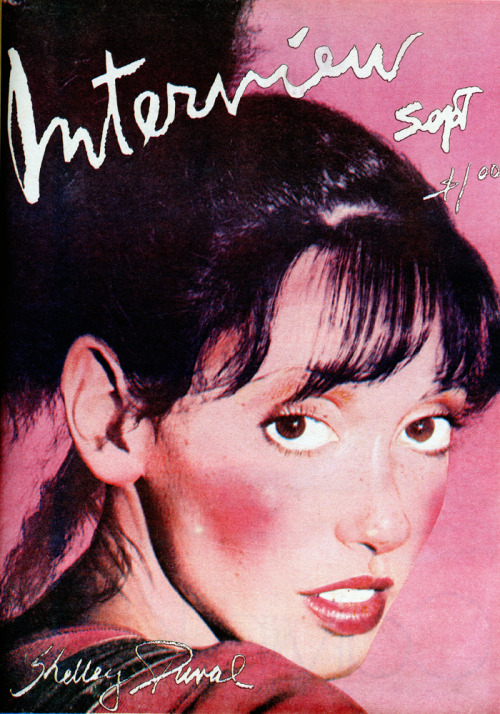 sixalien:Shelley Duvall - Interview Magazine