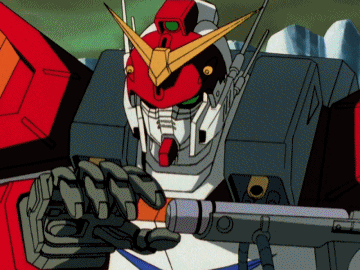 mecha-gifs:  Awesome Mecha Fights 18/?? Heavyarms vs Tallgeese   I remember watching
