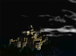 morebuildingsandfood:  The titular castle of Castlevania 64, by Konami. 