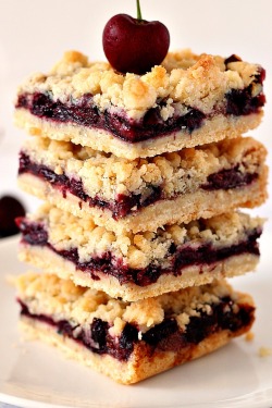 Foodffs:  Cherry Pie Crumb Bars Recipefollow For Recipesget Your Foodffs Stuff Here