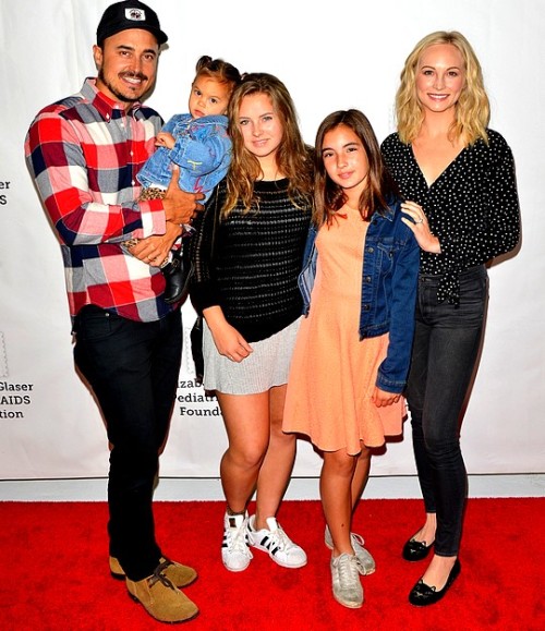 accolalove: Candice + family -  Elizabeth Glaser Pediatric AIDS Foundation’s 28th Annual “A Time for