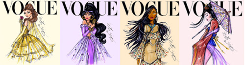 gryffndore:  Disney Divas for Vogue by Hayden porn pictures